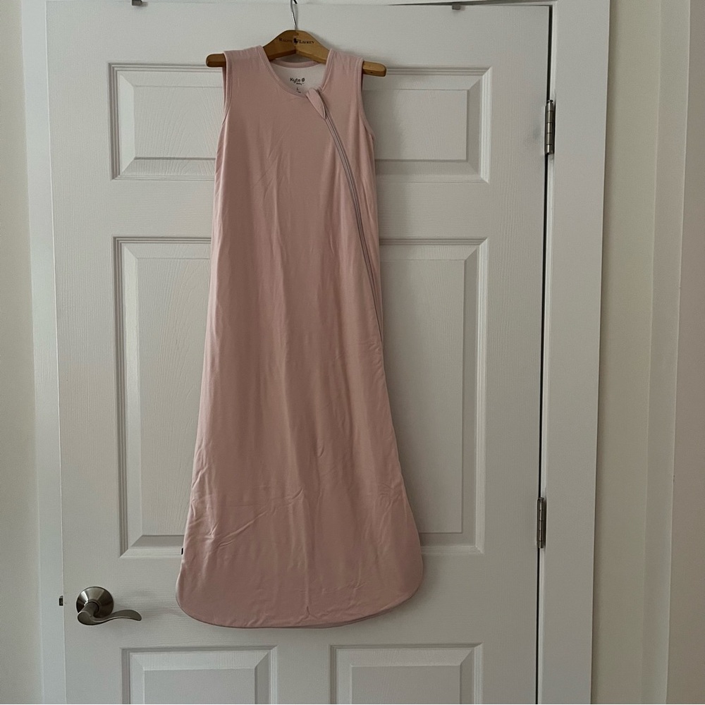 Kyte baby sleep sack sleeping bag light pink size large 0.5 tog